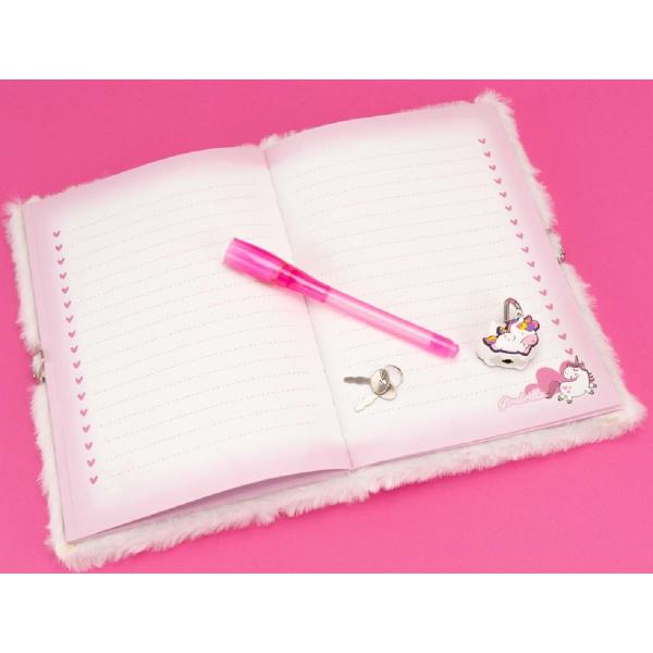 Jurnal secret cu pix si lacat: Girabrilla unicorn