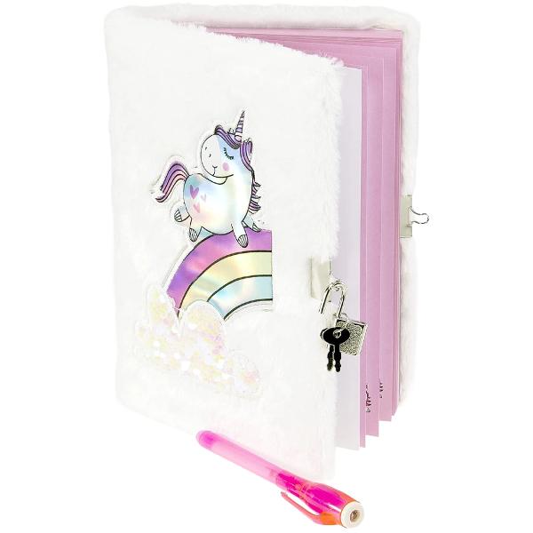 Jurnal secret cu pix si lacat: Girabrilla unicorn