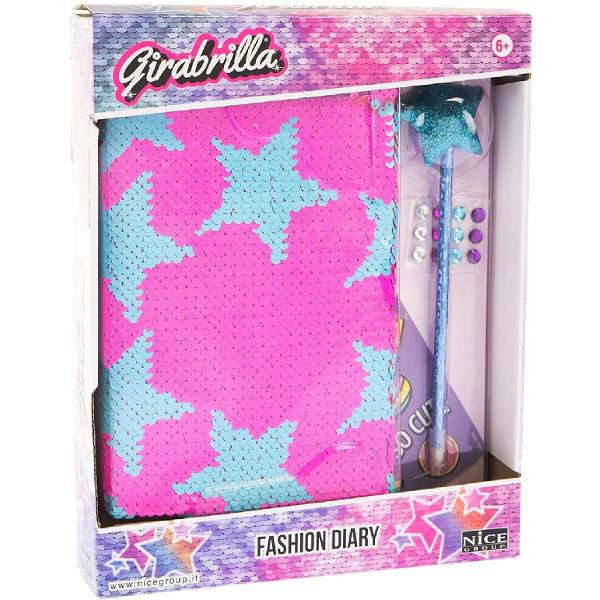 Jurnal secret cu paiete si pix: Girabrilla fashion 