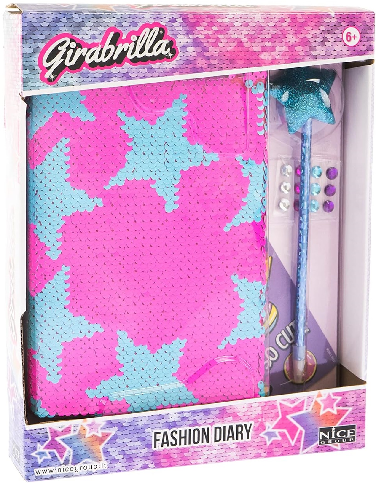 Jurnal secret cu paiete si pix: Girabrilla fashion 