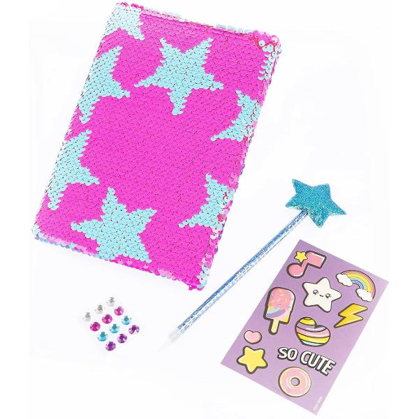 Jurnal secret cu paiete si pix: Girabrilla fashion 