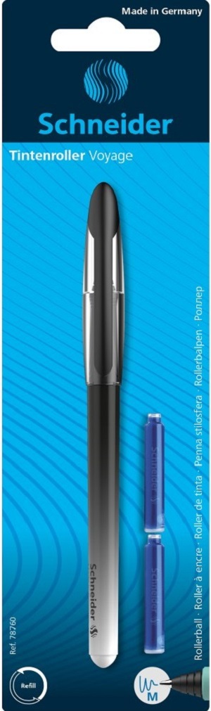 Roller negru Voyage + 2 rezerve