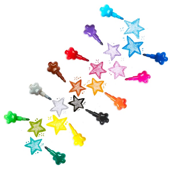 Creioane intercalate. Stars