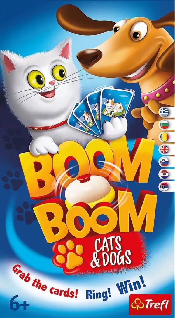 Joc: Boom Boom. Pisici si catei