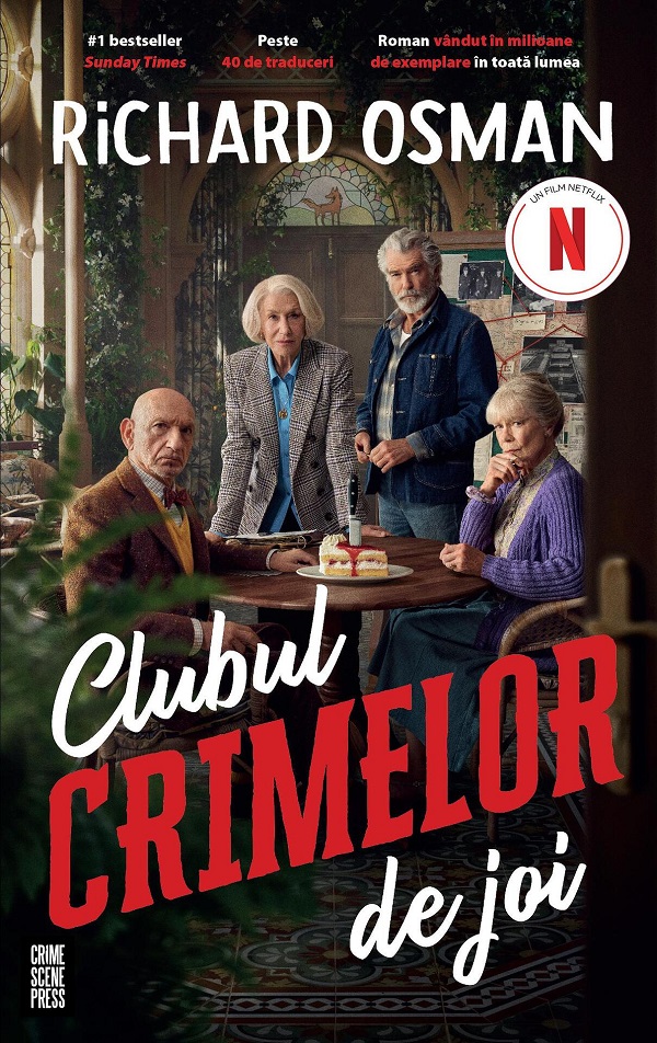 Clubul Crimelor de Joi. Coperta film (Editie tie-in) - Richard Osman