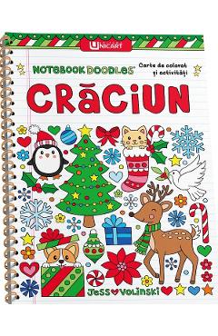 Poza produsului Craciun. Carte de colorat si activitati - Jess Volinski