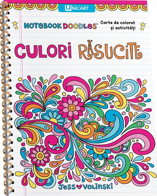 Culori rasucite. Carte de colorat si activitati - Jess Volinski