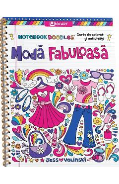 Poza produsului Moda fabuloasa. Carte de colorat si activitati - Jess Volinski