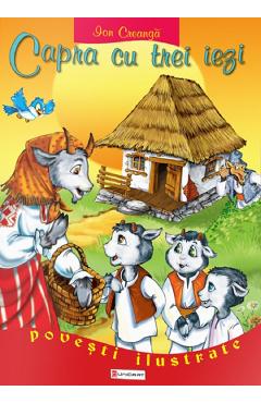 Poza produsului Capra cu trei iezi. Povesti ilustrate - Ion Creanga