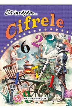 Poza produsului Sa invatam cifrele. Carte de colorat