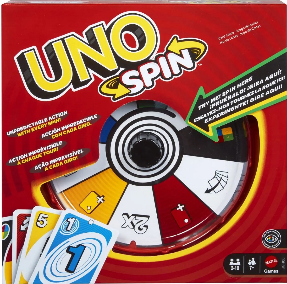 Joc de carti: UNO Spin