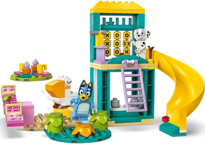 Lego Bluey. Distractie la locul de joaca cu Blue si Chloe