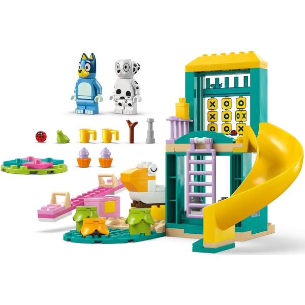 Lego Bluey. Distractie la locul de joaca cu Blue si Chloe