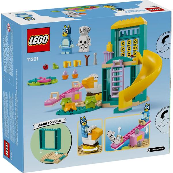 Lego Bluey. Distractie la locul de joaca cu Blue si Chloe