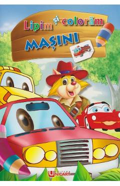 Poza produsului Lipim si coloram. Masini