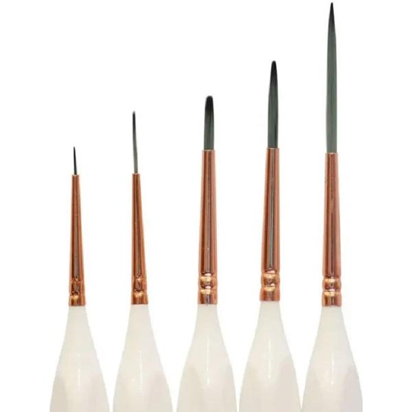 Set pensule detalii + linere