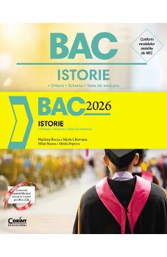 Poza produsului Bacalaureat 2026. Istorie - Marilena Bercea, Mirela Chioveanu, Mihai Manea, Mirela Popescu