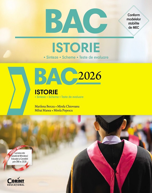 Bacalaureat 2026. Istorie - Marilena Bercea, Mirela Chioveanu, Mihai Manea, Mirela Popescu