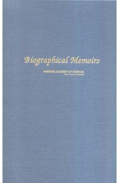 Biographical Memoirs -