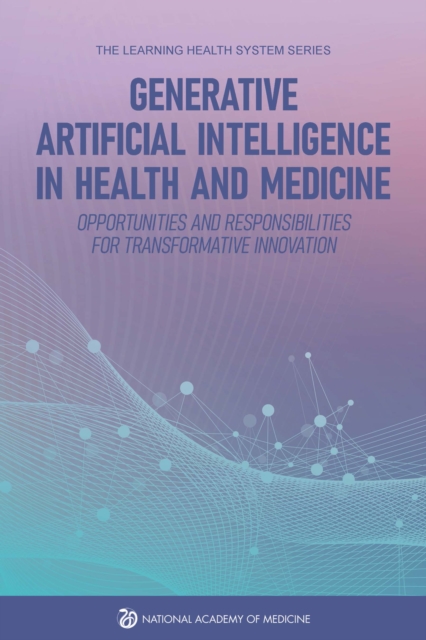 Coperta cărții 'Generative Artificial Intelligence in Health and Medicine -'