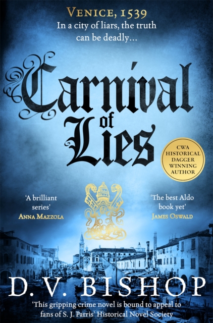 Coperta cărții 'Carnival of Lies - D. V. Bishop'