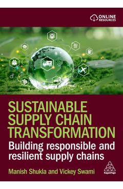 Coperta cărții 'Sustainable Supply Chain Transformation - Manish|swami Shukla'