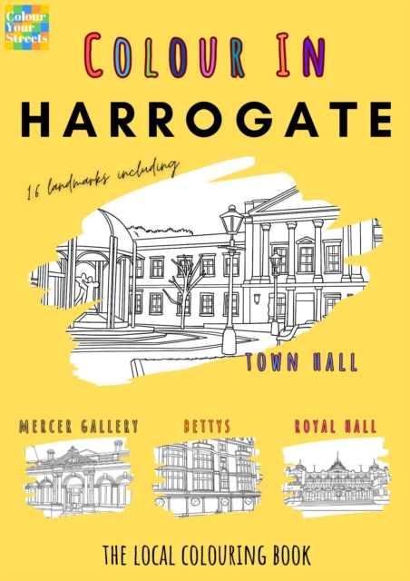 Harrogate Colouring Book (A4) -