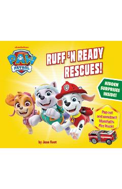 Coperta cărții 'Paw Patrol, Ruff N Ready Rescues - Jane Kent'