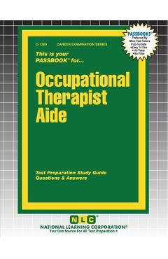 Coperta cărții 'Occupational Therapist Aide -'
