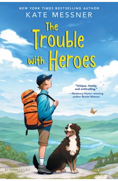 Coperta cărții 'The Trouble with Heroes - Kate Messner'