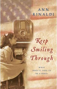 Coperta cărții 'Keep Smiling Through - Ann Rinaldi'