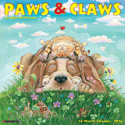 Paws & Claws by Gary Patterson 2026 12 X 12 Wall Calendar - Gary Patterson