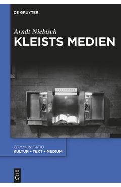 Coperta cărții 'Kleists Medien - Arndt Niebisch'