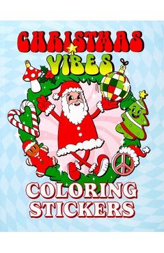 Poza produsului Christmas Vibes Coloring Stickers - 