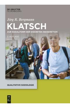 Coperta cărții 'Klatsch - Jörg R. Bergmann'