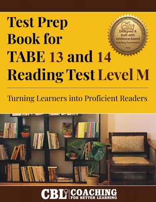 Coperta cărții 'Test Prep Book for TABE 13 and 14 Reading Test Level M -'