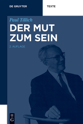 Der Mut Zum Sein - Paul Tillich