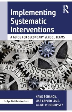 Coperta cărții 'Implementing Systematic Interventions: A Guide for Secondary School Teams - Hank Bohanon'