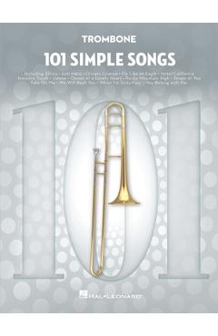 Coperta cărții '101 Simple Songs for Trombone -'