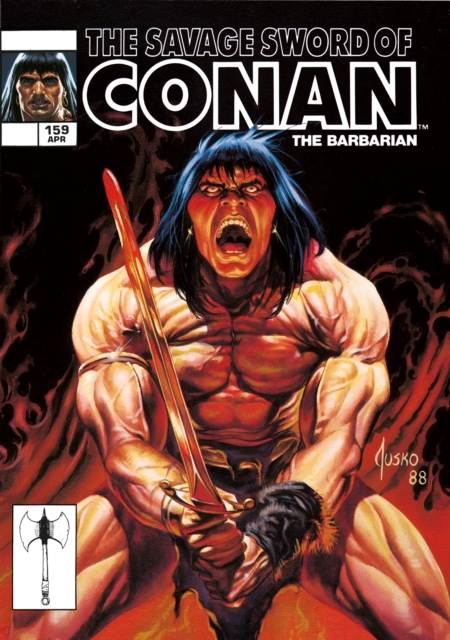 Coperta cărții 'The Savage Sword of Conan: The Original Comics Omnibus Vol.12 - Chuck Dixon'