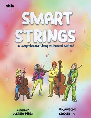 Smart Strings Volume One: Violin-Black and White - Justino Perez