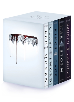 Red Queen 5-Book Paperback Box Set: Red Queen, Glass Sword, King's Cage, War Storm, Broken Throne - Victoria Aveyard