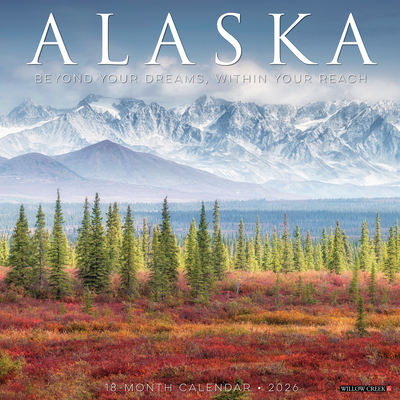 Alaska 2026 12 X 12 Wall Calendar -