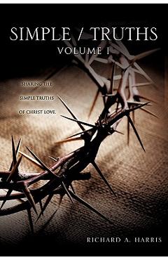 Coperta cărții 'simple/truths - Richard A. Harris'