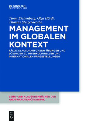 Management im globalen Kontext - Timm Eichenberg