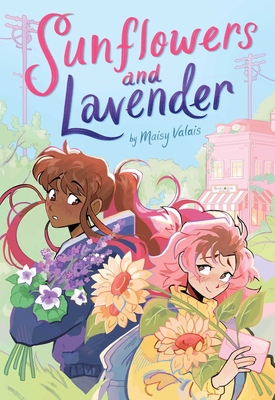 Coperta cărții 'Sunflowers and Lavender: A Graphic Novel - Maisy Valais'