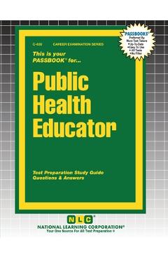 Coperta cărții 'Public Health Educator -'