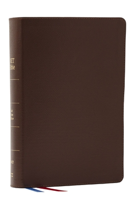 Net Bible, Full Notes Edition (Net, Brown Genuine Leather, Comfort Print): Holy Bible -