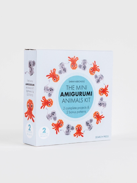 Mini Amigurumi Animals Kit: 2 Complete Projects & 2 Bonus Patterns - Sarah Abbondio