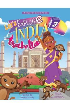 Coperta cărții 'Lets Explore India With Isabella - Isabella Cooley'